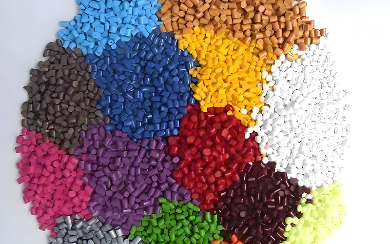 Various plastic materials showcasing different categories and properties